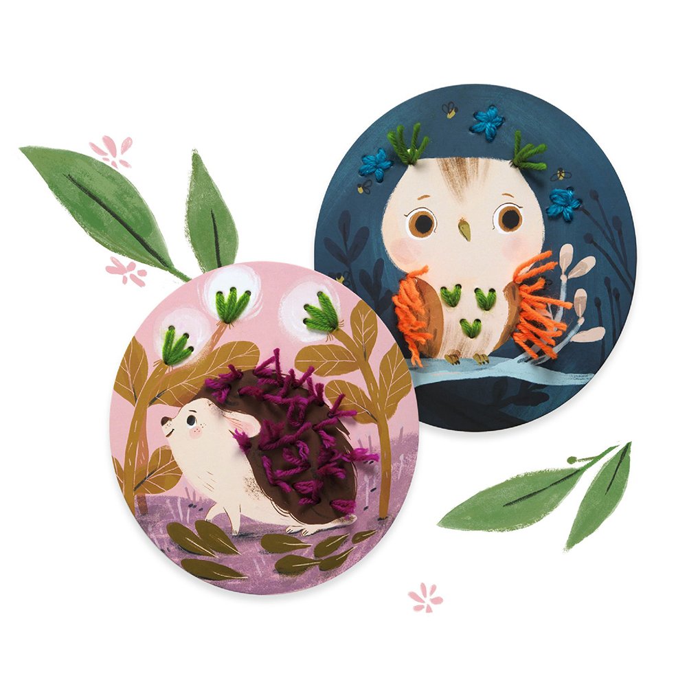 Djeco Μαθαίνω να Ράβω Σκιουράκι - 3