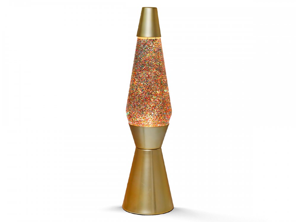 itotal Λάμπα Lava Gold Glitter Lamp - 1