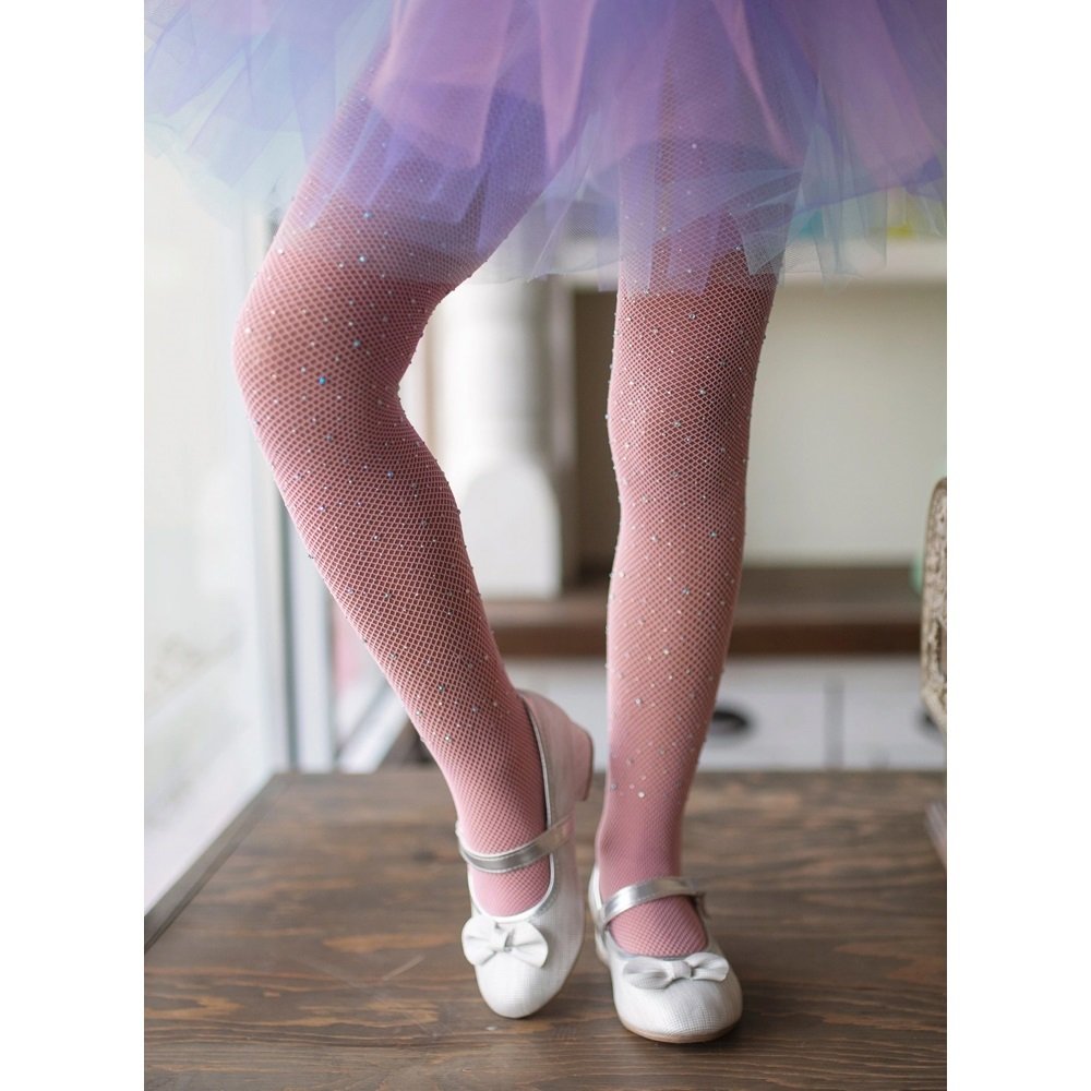 Great Pretenders Καλσόν με Στρας Ροζ Νο 3-8 ετών - 4