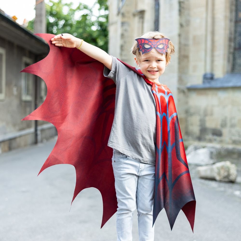 Great Pretenders Κάπα Φτερά Αράχνης και Μάσκα Νο 3-6 ετών - 4