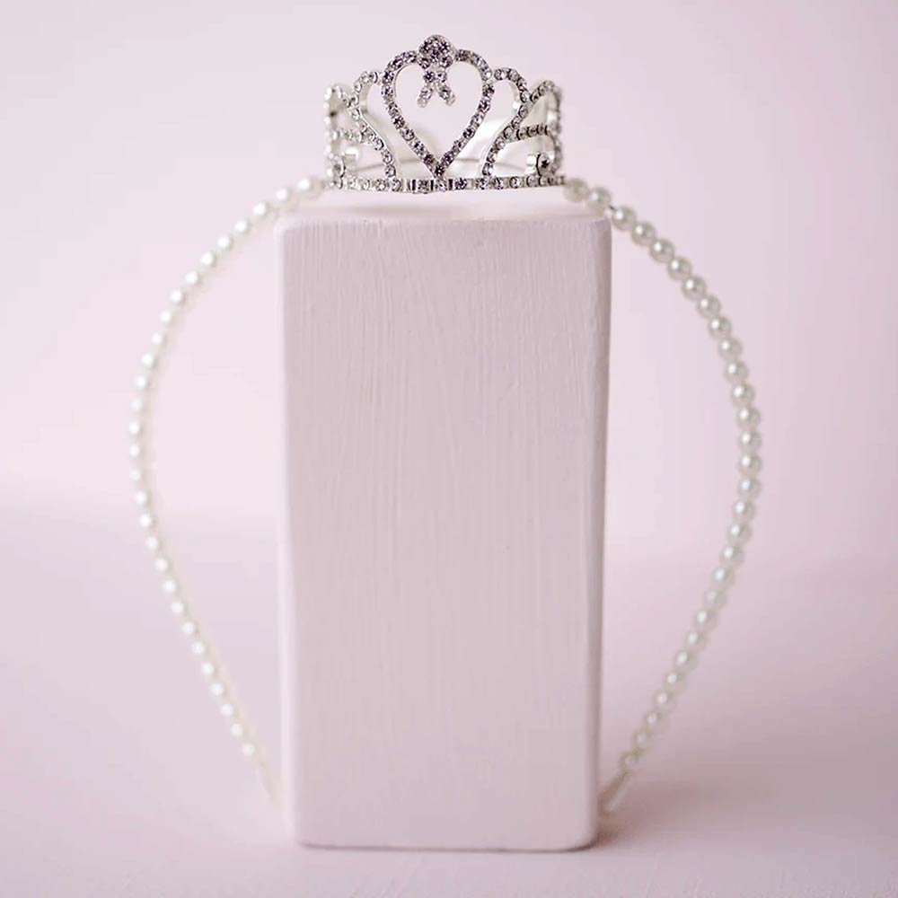 Great Pretenders Στέκα Μαλλιών με Πέρλες Κορώνα Στρας - 2