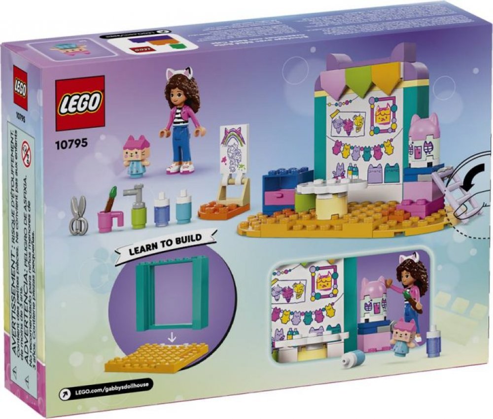 Lego Gabbys Dollhoyse Crafting With Baby Box - 2