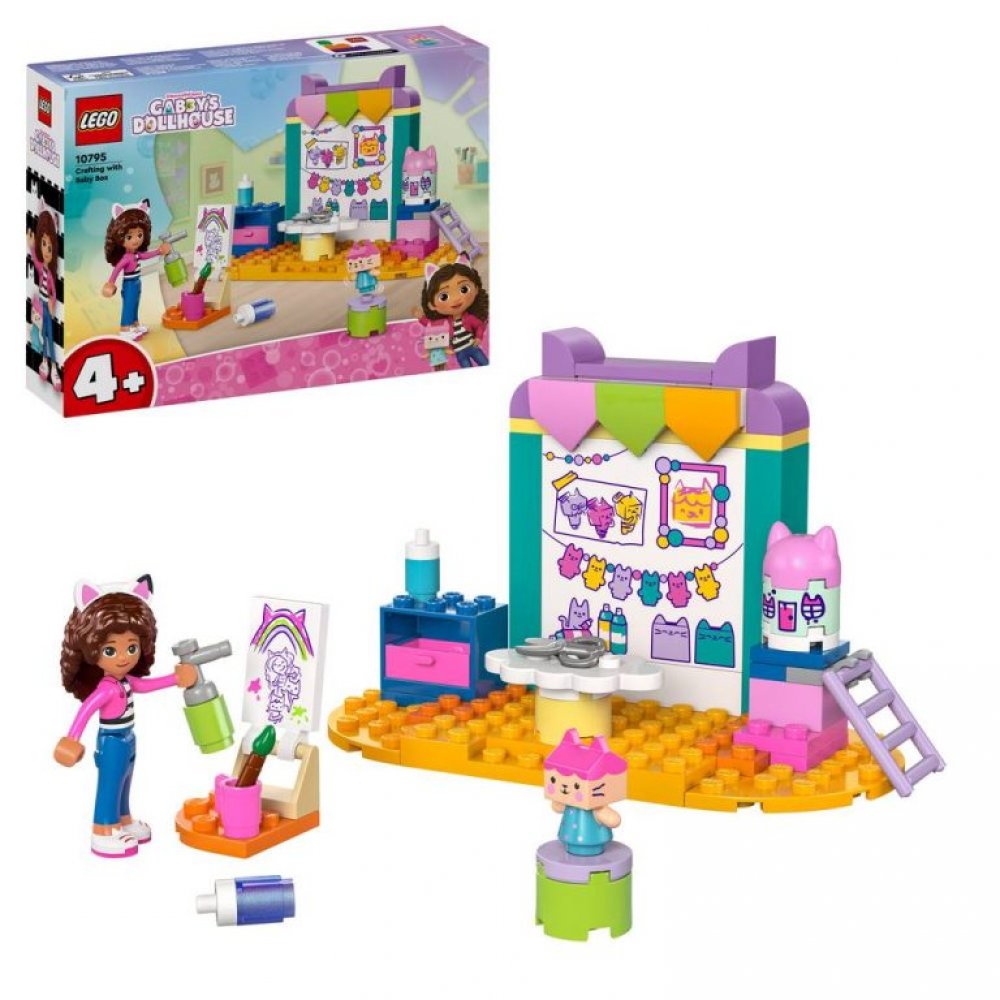 Lego Gabbys Dollhoyse Crafting With Baby Box - 3