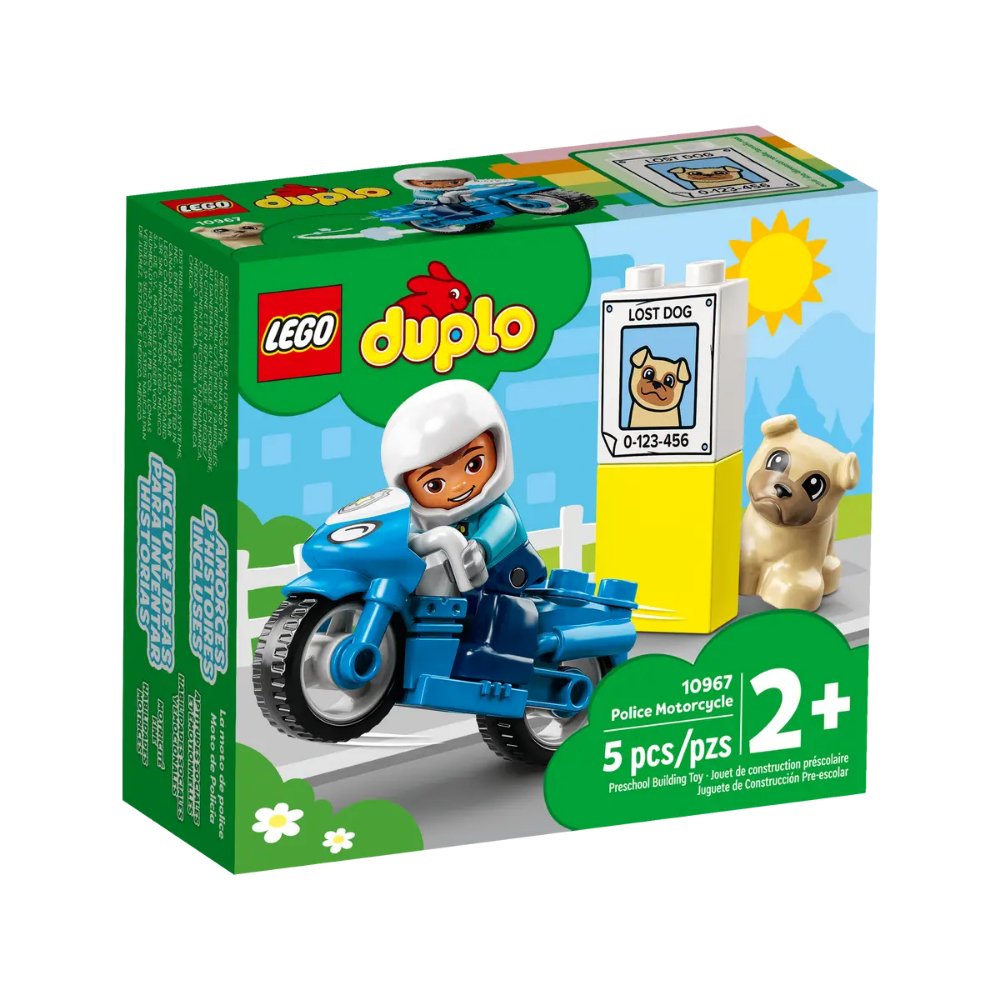Lego Duplo Police Motorcycle - 1