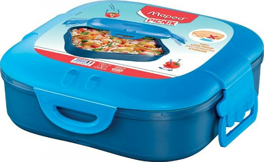 Maped Picnic Φαγητοδοχείο Πλαστικό Μπλέ 740 ml - 1