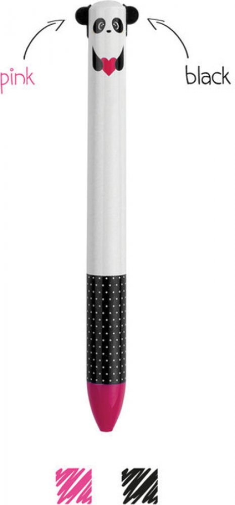 Legami Milano Στυλό Click Clack 2 Χρώματα Panda - 1