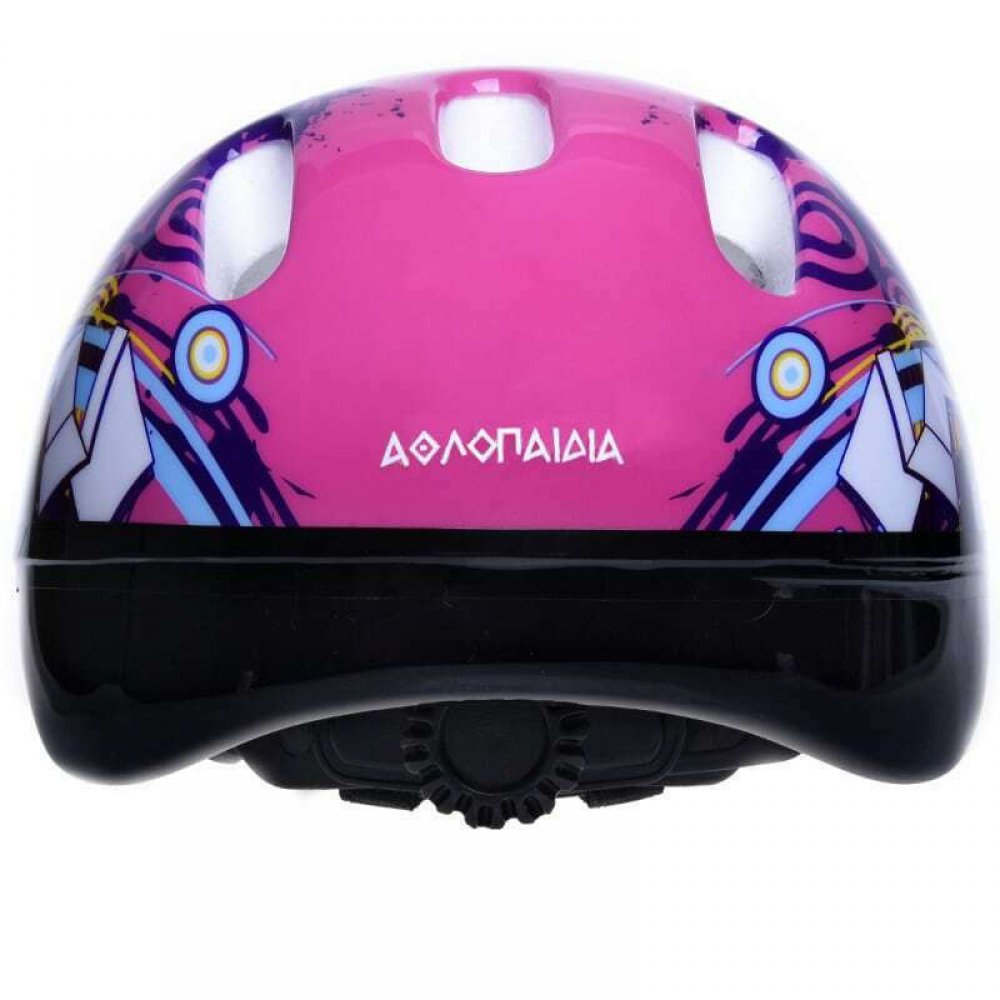 Αθλοπαιδιά Κράνος Παιδικό Ροζ S - 3