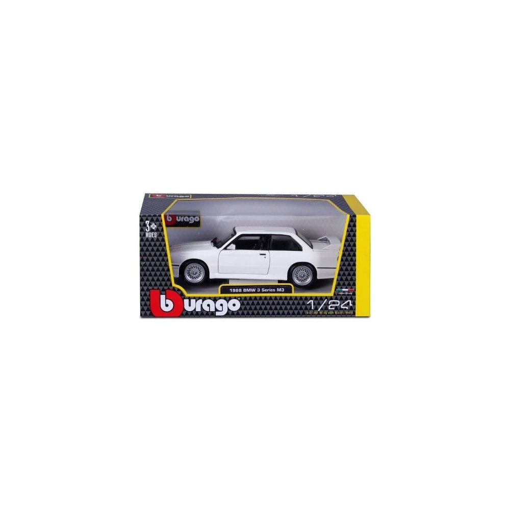 Bburago BMW 3 Series M3 (E30) 1988 Μεταλλική Μινιατούρα 1/24 - 2