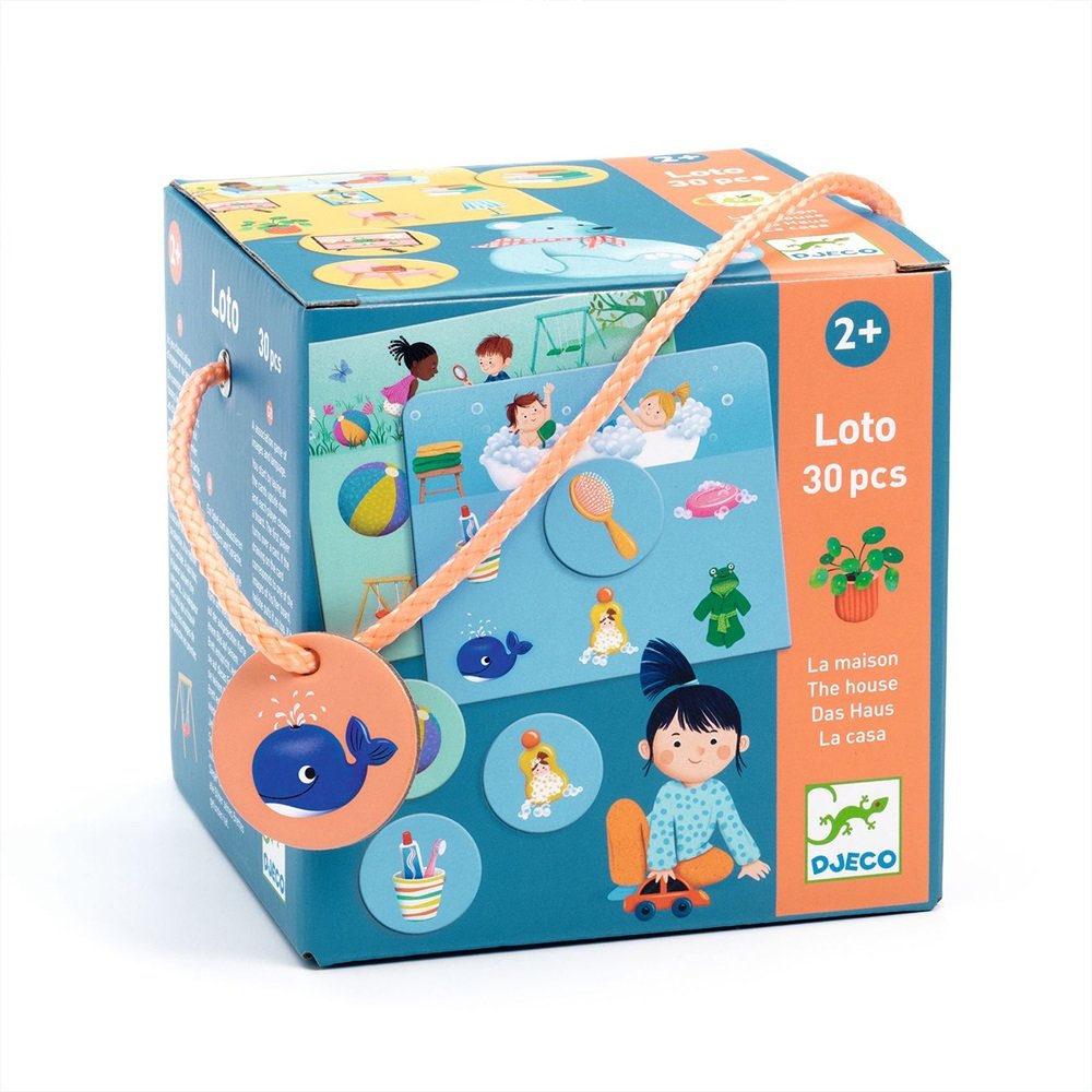 Djeco Λότο Στο Σπίτι 30 τεμ. - 1