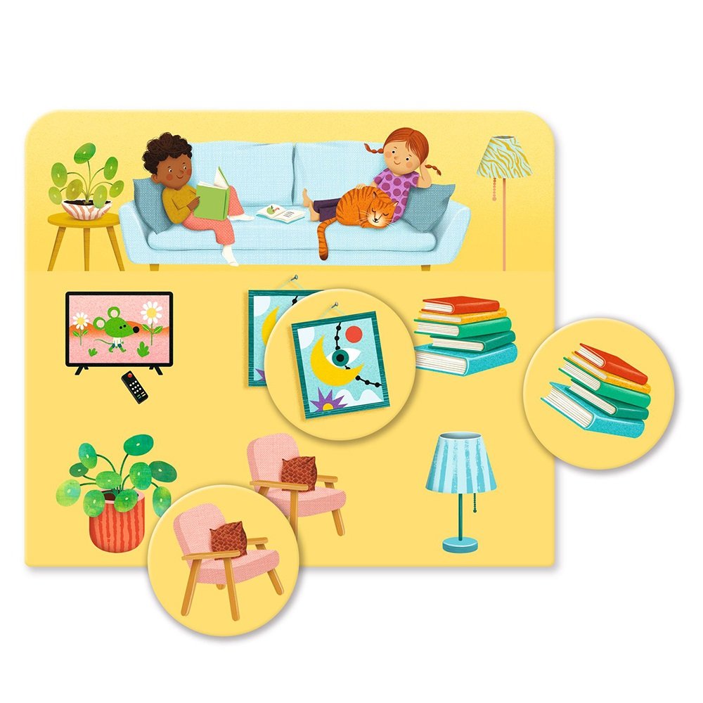 Djeco Λότο Στο Σπίτι 30 τεμ. - 3