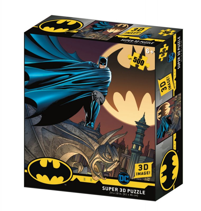 Desyllas 3D Παζλ Batman Comic 500 τεμ.