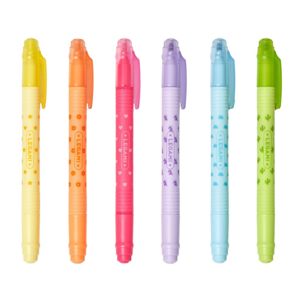 Legami Milano Σετ Μαρκαδόροι Υπογράμμισης Erasable 6τεμ. - 2