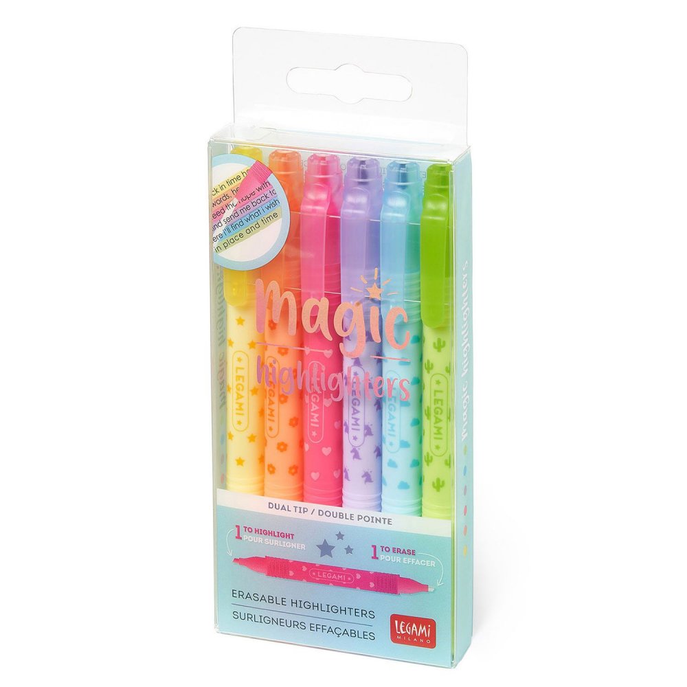 Legami Milano Σετ Μαρκαδόροι Υπογράμμισης Erasable 6τεμ. - 1