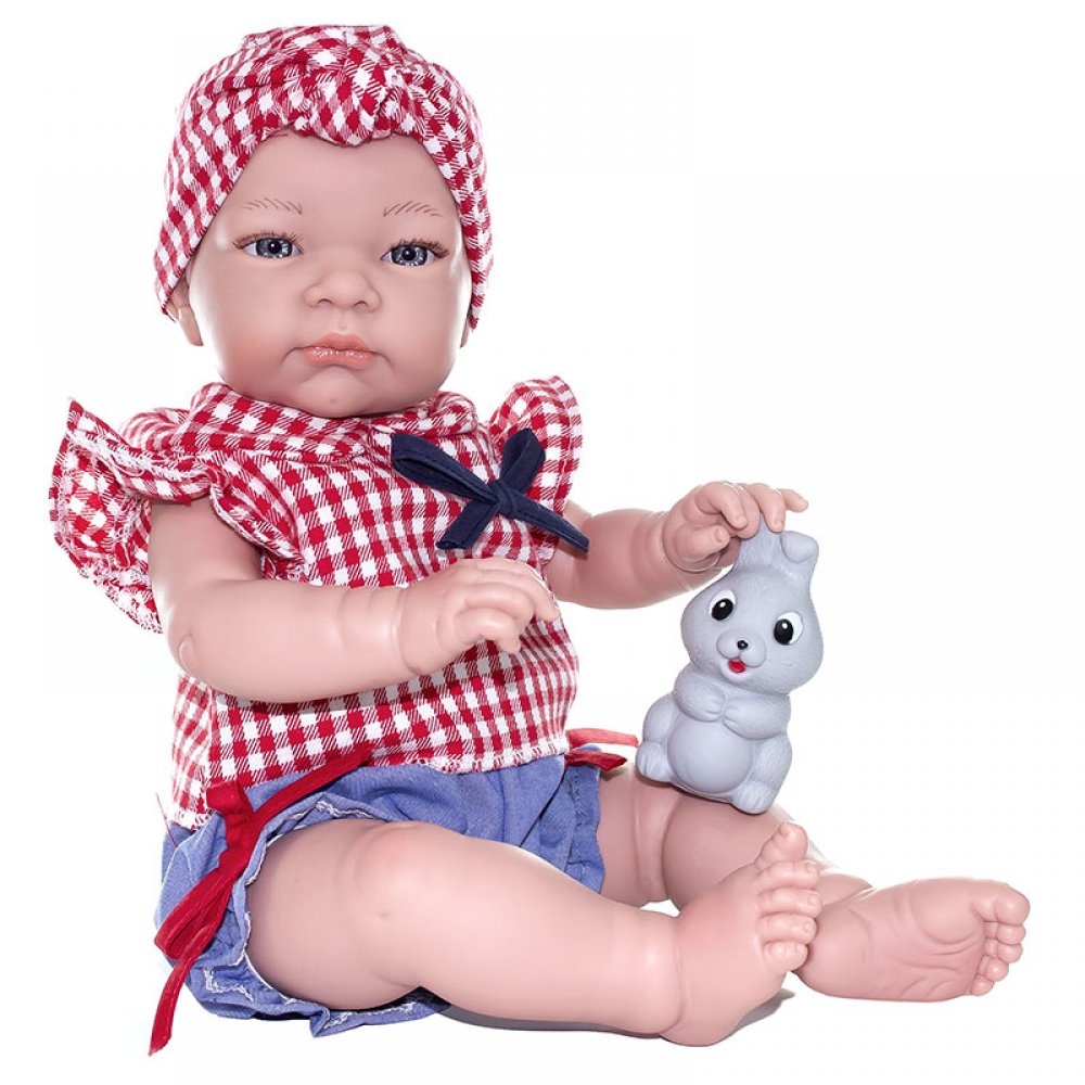 Magic baby Κούκλα Jenny Καρό