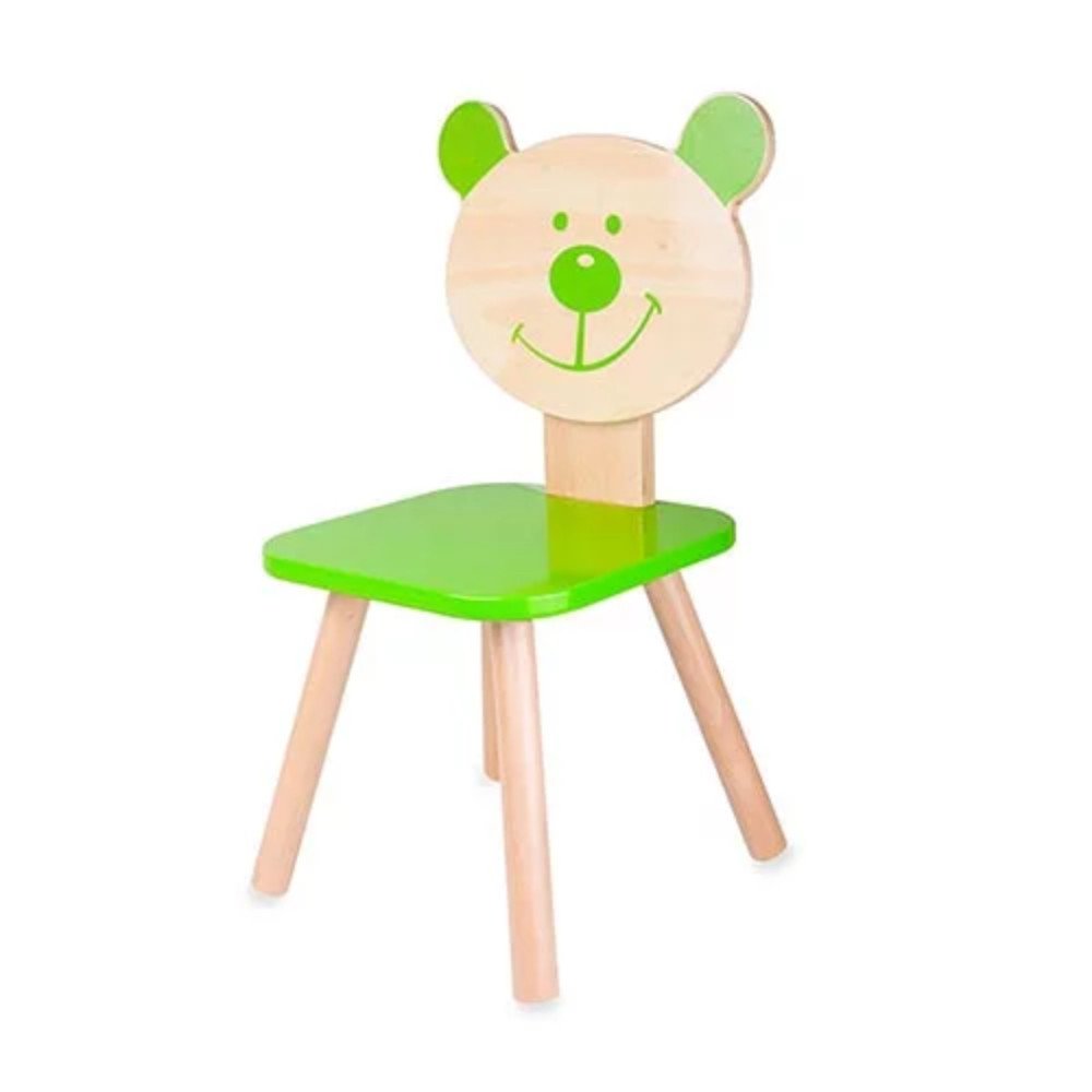 Classic World Καρέκλα Αρκουδάκι Πράσινη