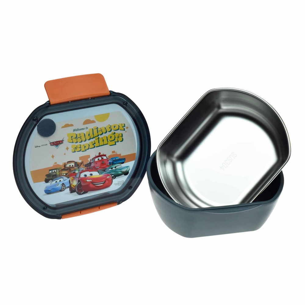 Gim Ανοξείδωτο Δοχείο Φαγητού Cars On The Road - 2