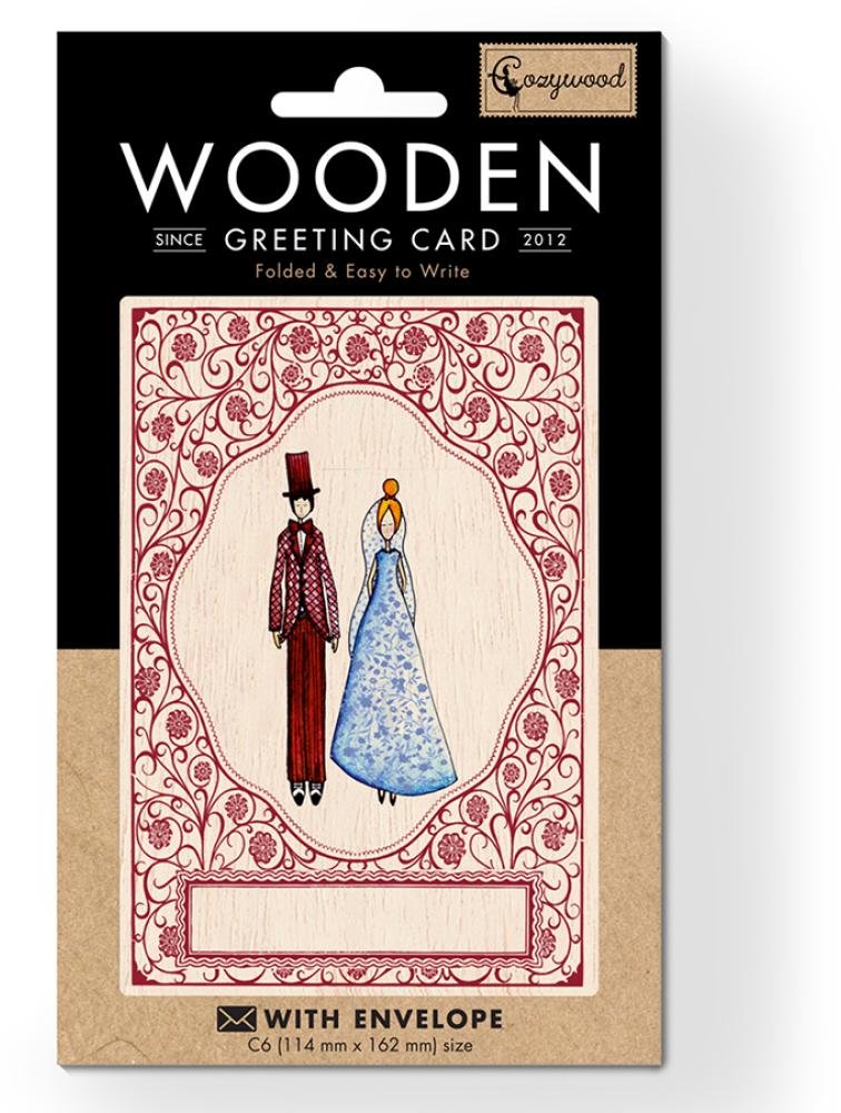 Cozywood Ξύλινη Κάρτα Fairy Tale - 1