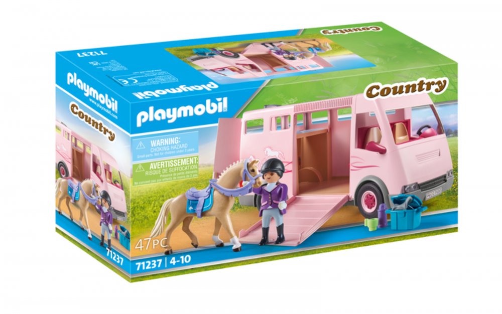 Playmobil Country Όχημα Μεταφοράς Αλόγου