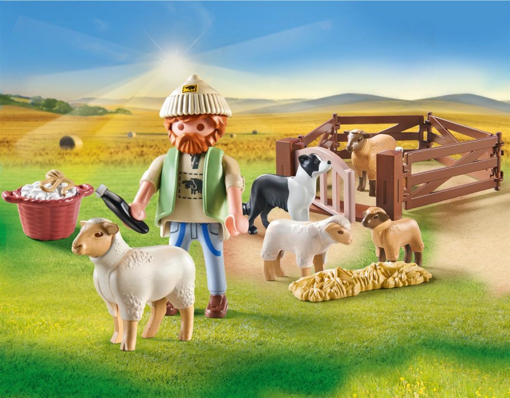 Playmobil Country Βοσκός με Προβατάκια - 2