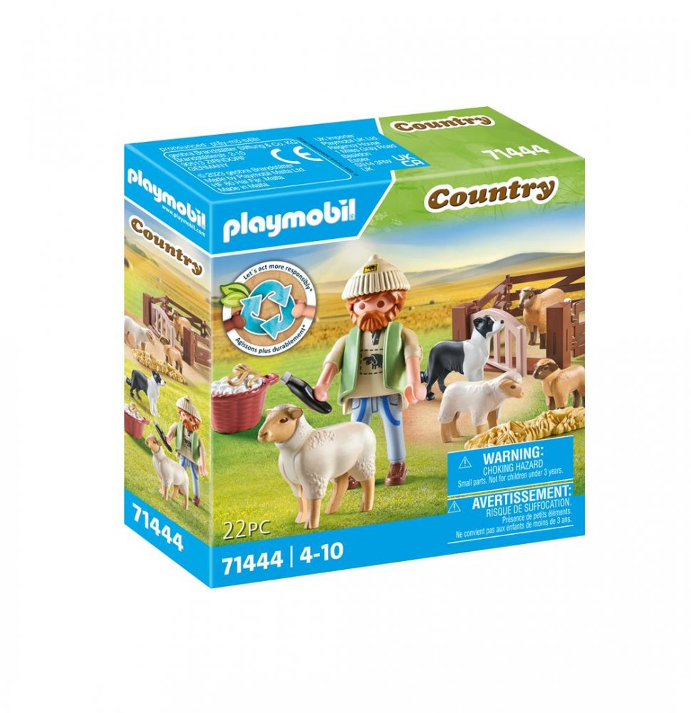 Playmobil Country Βοσκός με Προβατάκια - 6