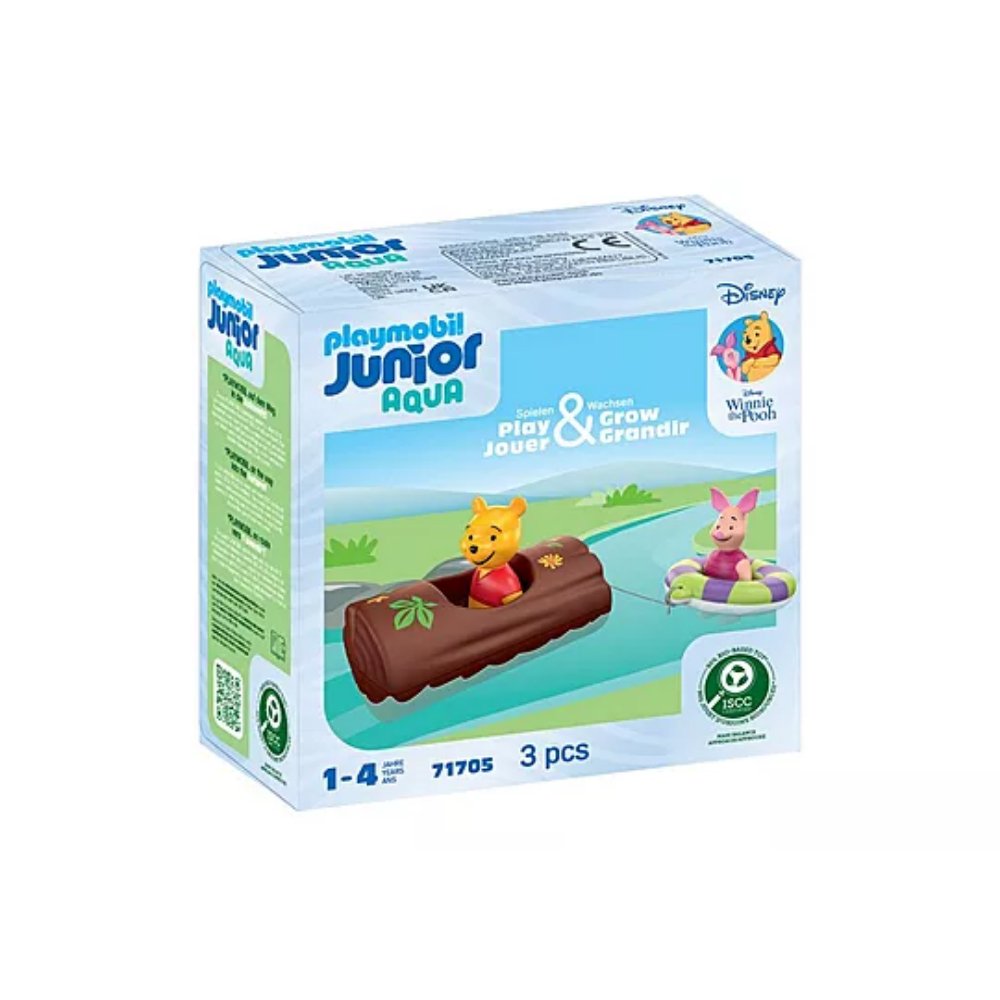 Playmobil JUNIOR & Disney Ο Γουίνι και το Γουρουνάκι πάνε βαρκάδα - 1