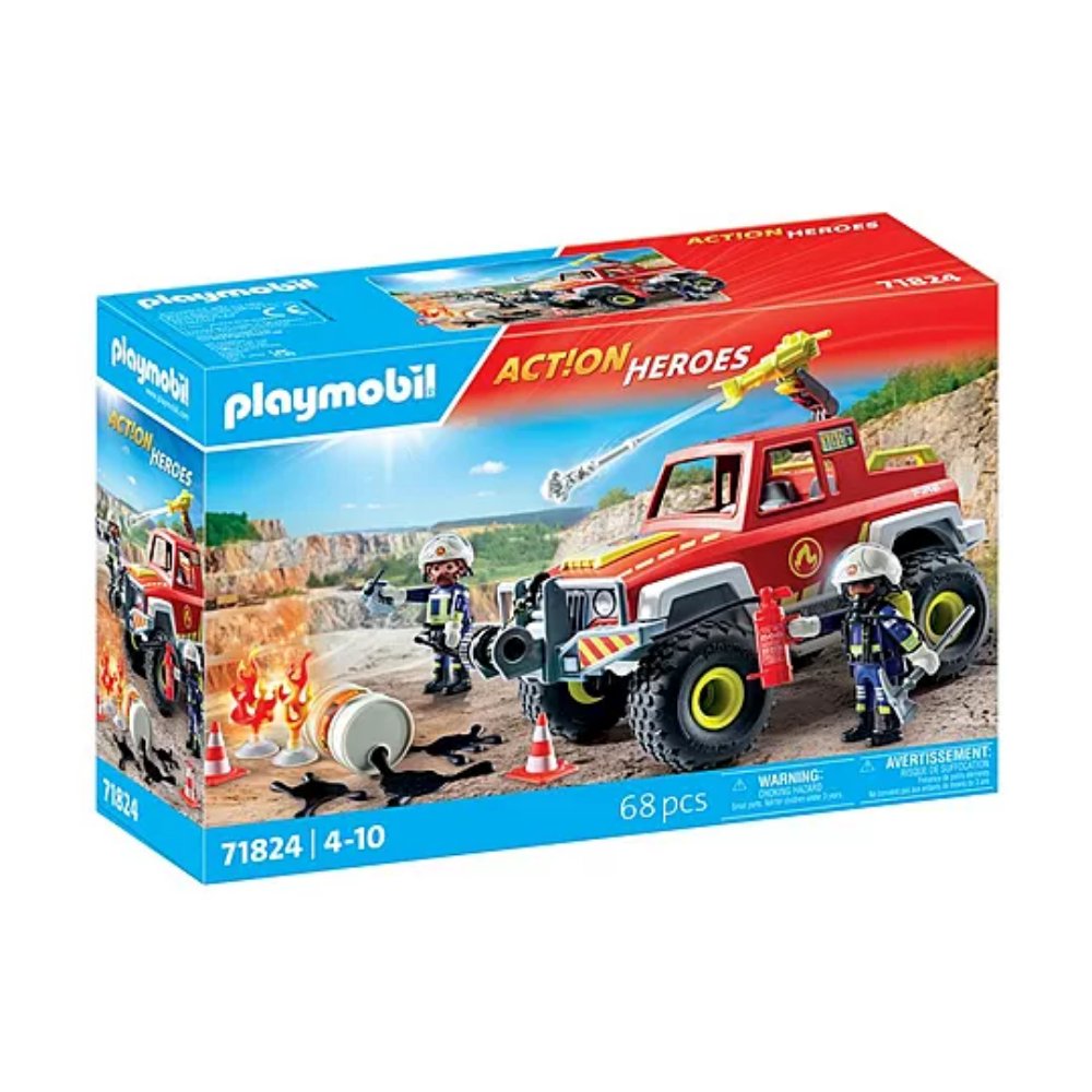 Playmobil Πυροσβεστικό Oχημα 4x4 - 1