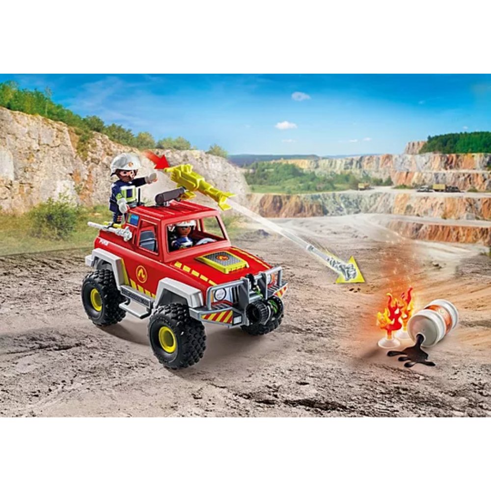 Playmobil Πυροσβεστικό Oχημα 4x4 - 5