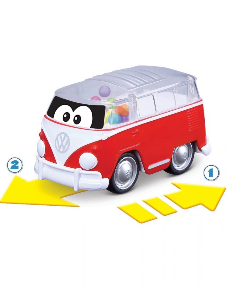Bburago Junior Volkswagen Λεωφορείο Poppin Samba - 4