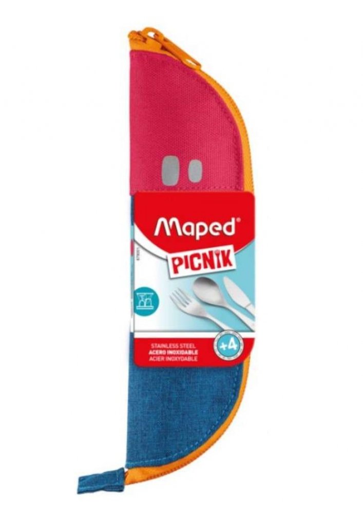 Maped Μαχαιροπήρουνα Picnik Concept σε Θήκη Κόκκινο - 1
