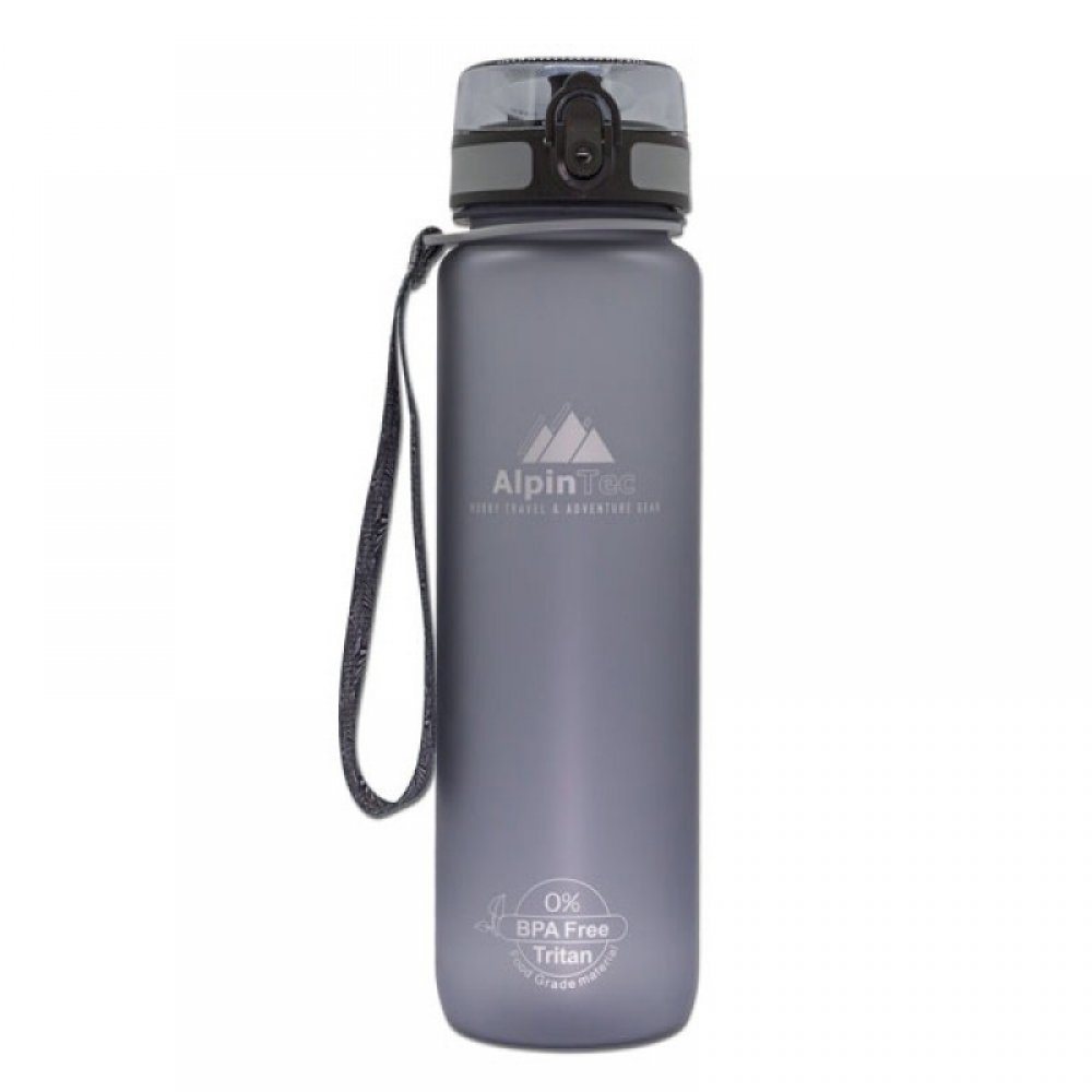 Alpin Tec Παγούρι 1000ml Tritan Grey - 1