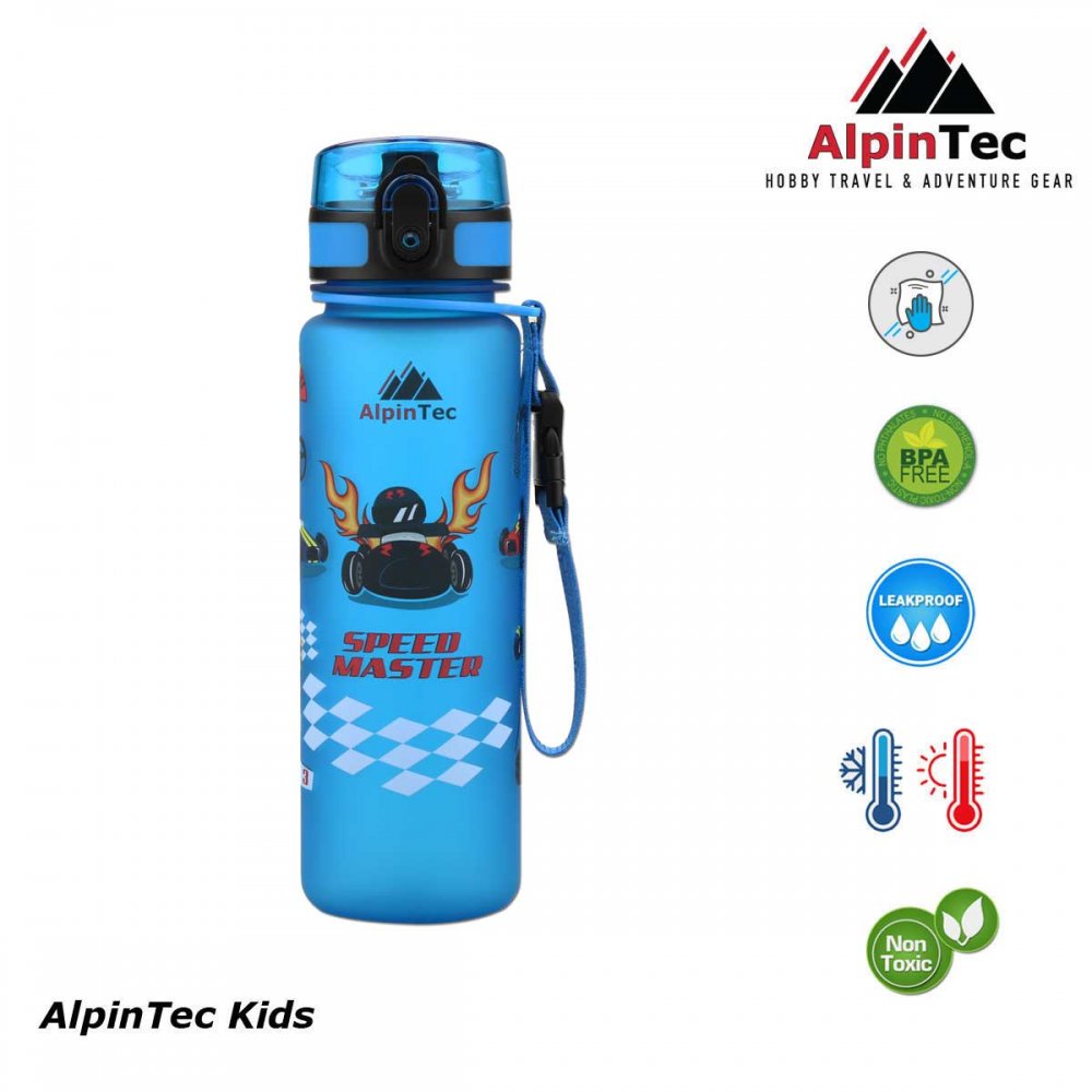 AlpinTec Παγούρι Tritan 500ml Cars - 2