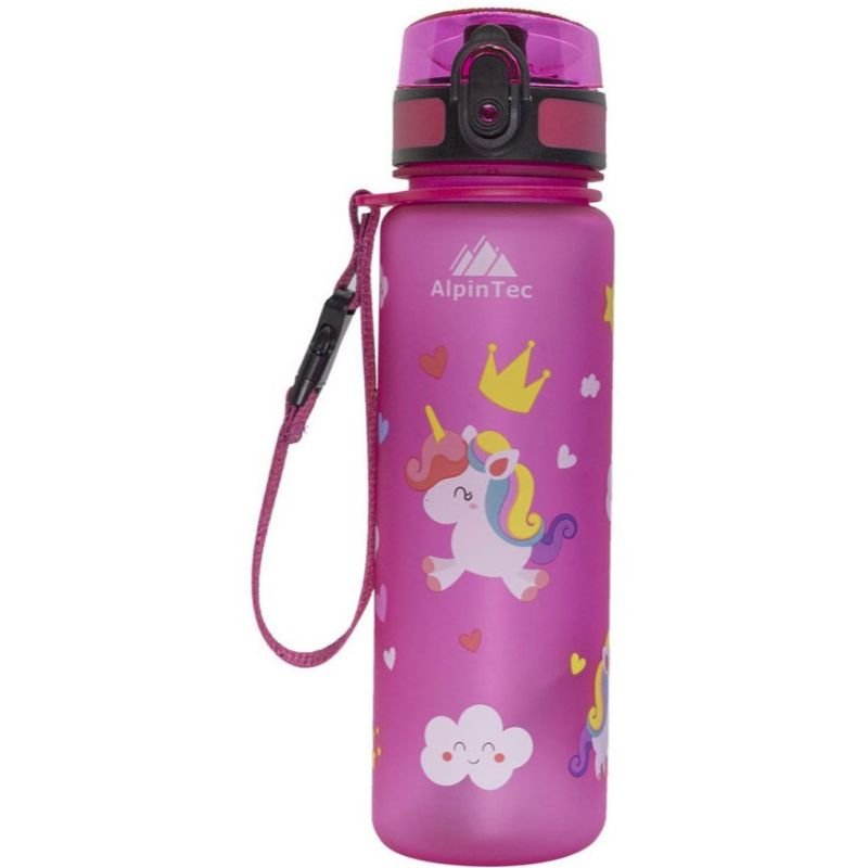 AlpinTec Παγούρι Tritan 500ml Unicorn Ροζ - 1