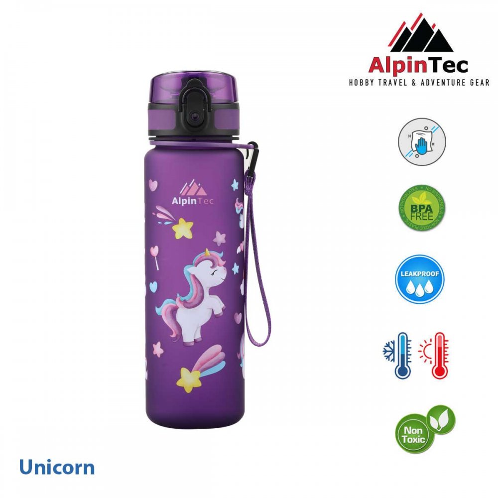 AlpinTec Παγούρι Tritan 500ml Unicorn - 2