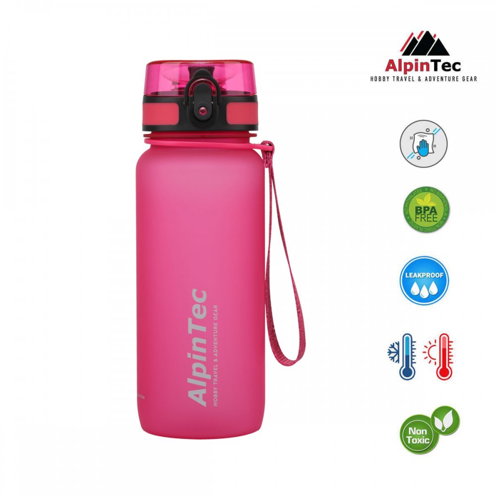 AlpinTec Παγούρι Trek 650ml Ροζ - 1