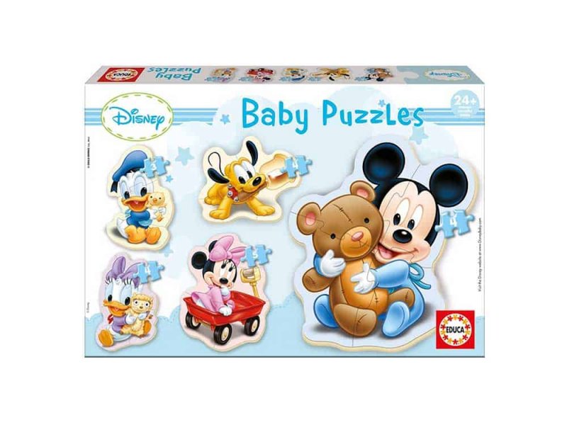Educa Baby Puzzle Mickie 3,4,5 τεμ.