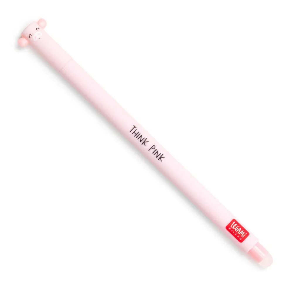Legami Στυλό με Γόμα Piggy Think Pink
