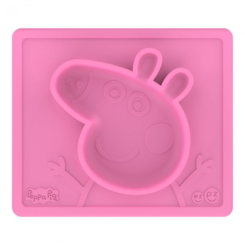 Ezpz Εκπαιδευτικό πιάτο Peppa Pig Mat - 1