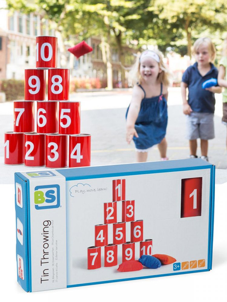 Bs Toys Τενεκεδάκια Μπλε - 4