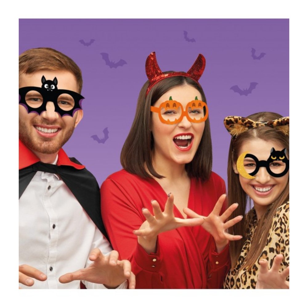 Legami Σετ 8 Halloween Χάρτινα Γυαλιά - 4