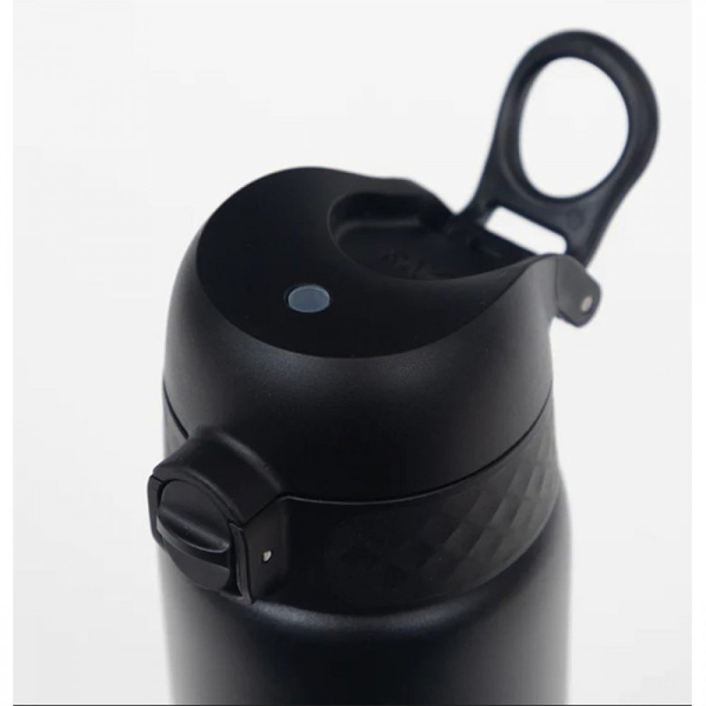 Ion8 Μεταλλικό Ισοθερμικό Μπουκάλι 500ml Μαύρο - 2