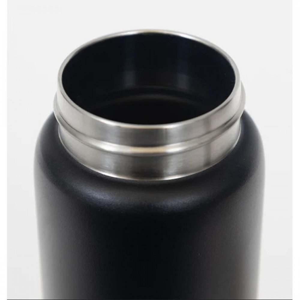 Ion8 Μεταλλικό Ισοθερμικό Μπουκάλι 500ml Μαύρο - 4