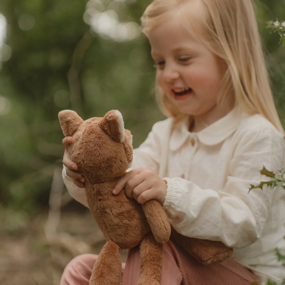 Little Dutch Υφασμάτινη Αλεπού με Μακριά Ποδαράκια Forest Friends - 5