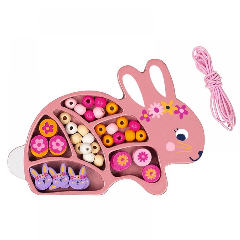 Moses Σετ Κατασκευής Κοσμημάτων με Ξύλινες Χάντρες Λαγουδάκι - 2