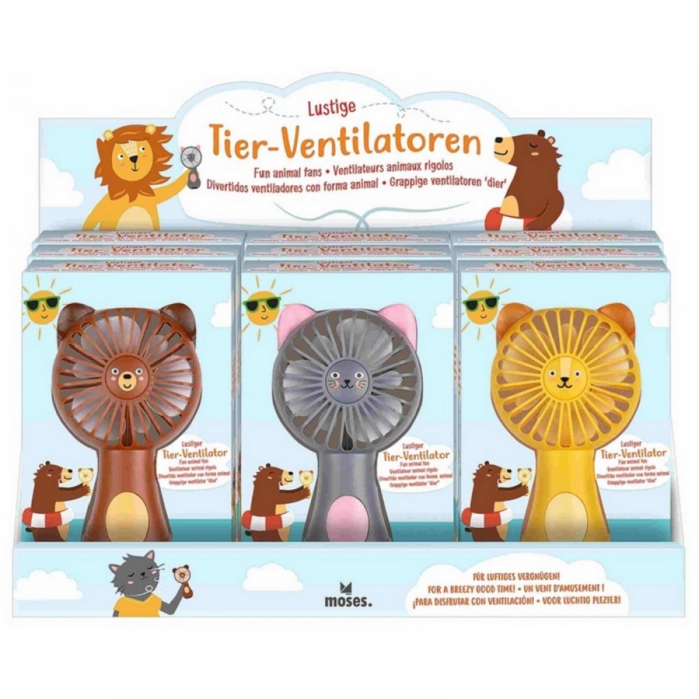 Moses Fun Animal Fan Display - 4