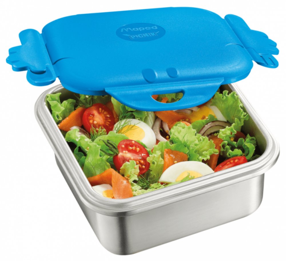 Maped Picnic Φαγητοδοχείο Ανοξείδωτο Concept Μπλε 1000 ml - 4