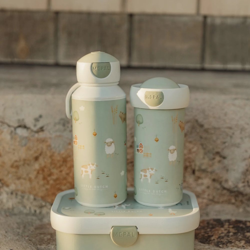 Little Dutch Μπουκάλι με Pop up Στόμιο Little Farm - 3