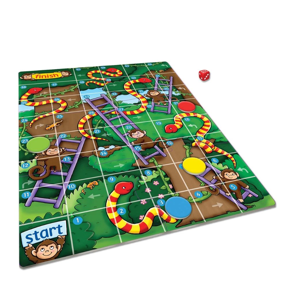 Orchard Toys Jungle Snakes & Ladders - 2