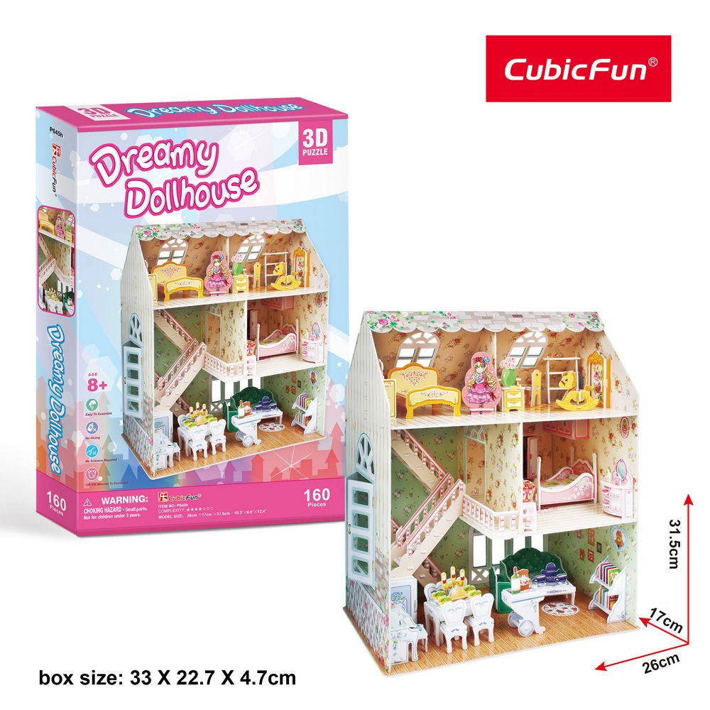 Cubic Fun 3D Παζλ Dreamy Dollhouse