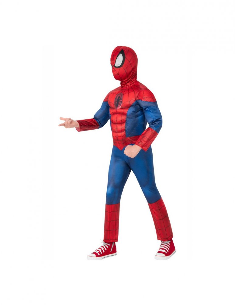 Αποκριάτικη Παιδική Στολή Spider-Man Deluxe Νο 5-6 ετών - 3