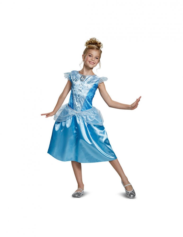 Αποκριάτικη Παιδική Στολή Σταχτοπούτα Classic Νο 7-8 ετών - 1